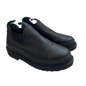 Georgia Giant Romeo Leather Black Boots Size 9.5